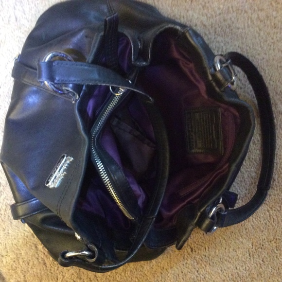 Coach leather purse high quality soft black leather - Picture 8 of 8